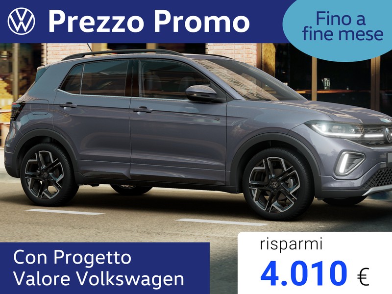 Volkswagen T-Cross 1.0 tsi r-line plus 115cv