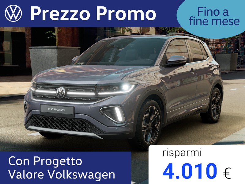 Volkswagen T-Cross 1.0 tsi r-line plus 115cv