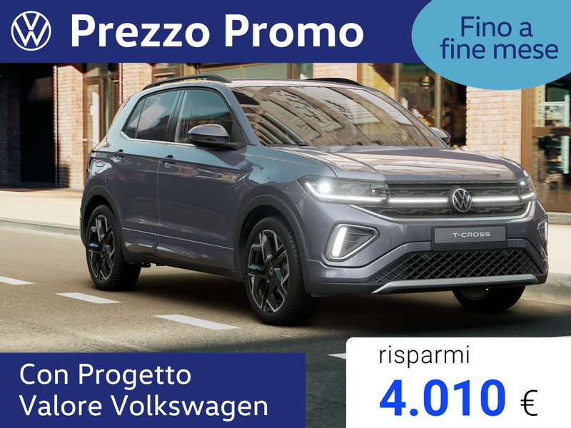 Volkswagen T-Cross 1.0 tsi r-line plus 115cv