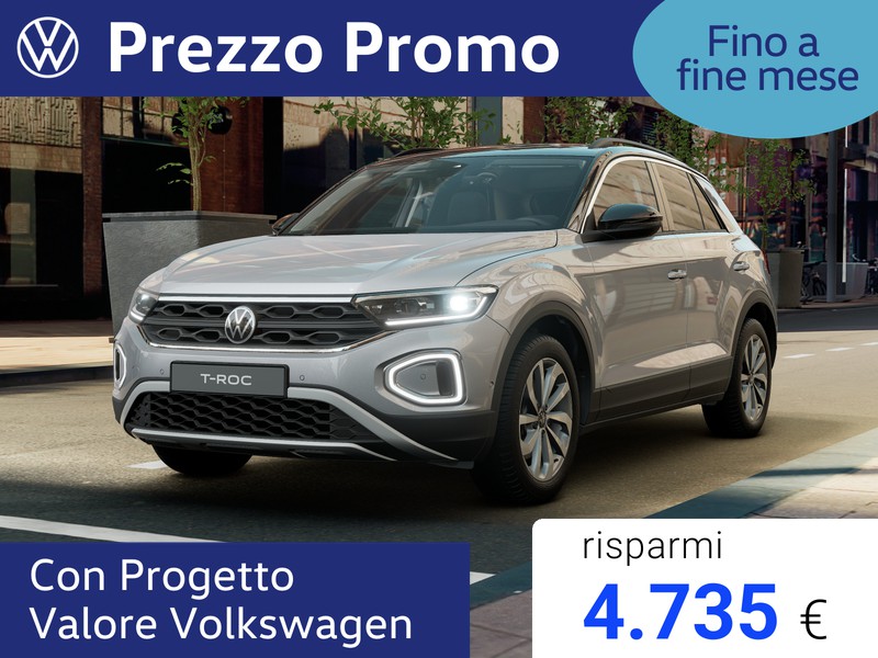 Volkswagen T-Roc 2.0 tdi edition plus 150cv dsg