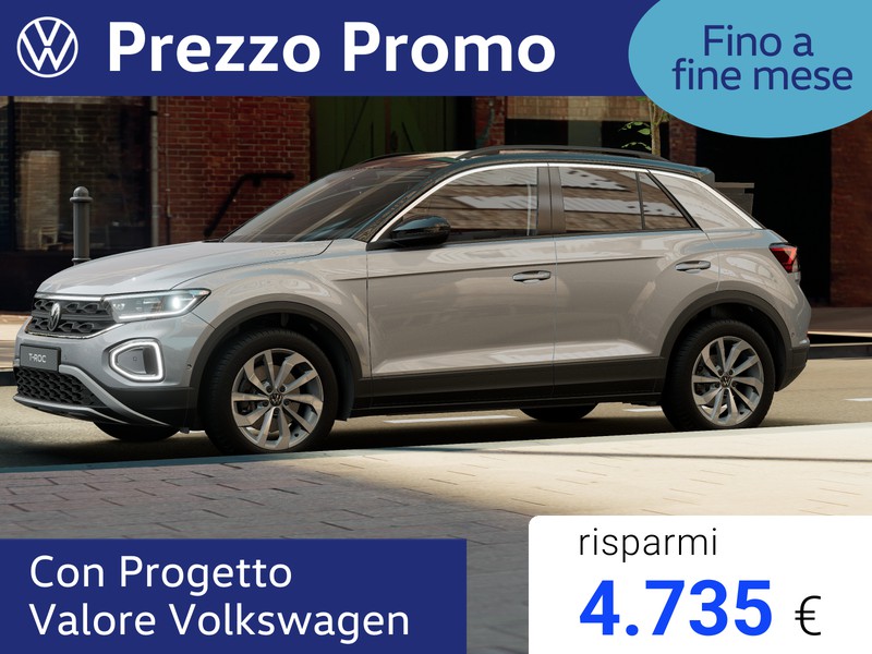 Volkswagen T-Roc 2.0 tdi edition plus 150cv dsg