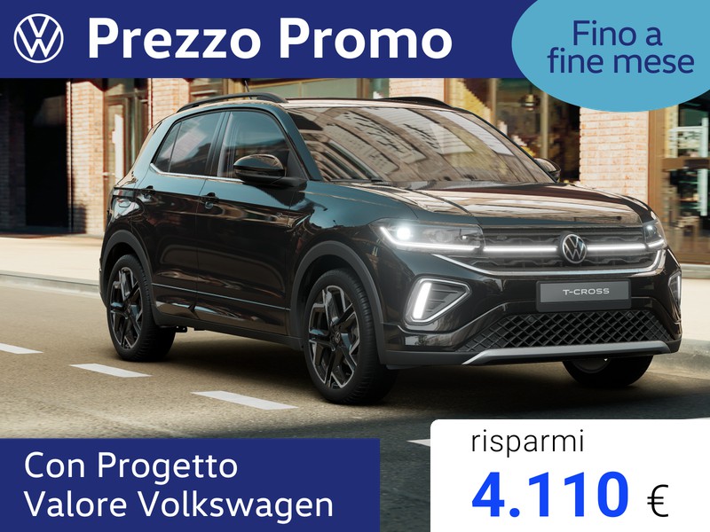 Volkswagen T-Cross 1.0 tsi r-line plus 115cv dsg