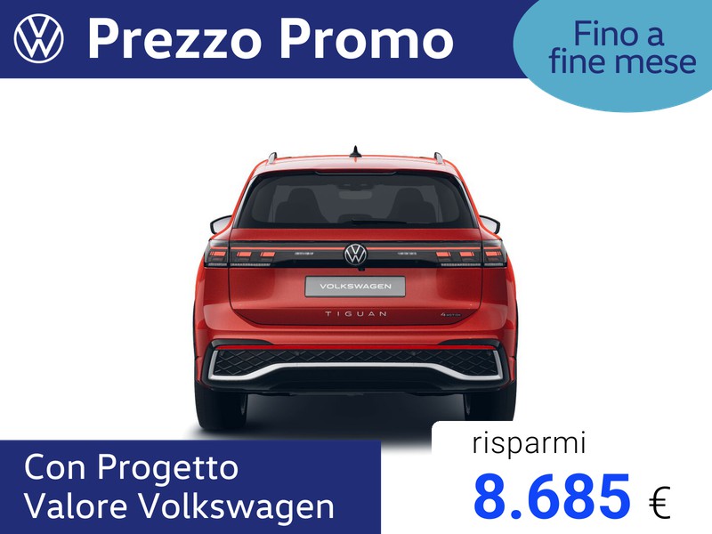 Volkswagen Tiguan 1.5 tsi ehybrid r-line plus 204cv dsg