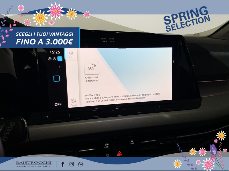 Volkswagen Golf 1.5 tgi life 130cv