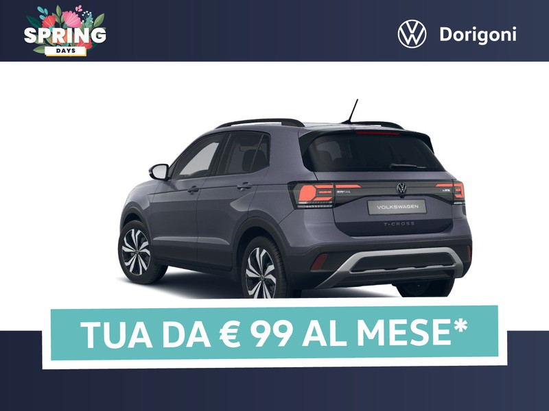 Volkswagen T-Cross 1.0 tsi edition plus 115cv