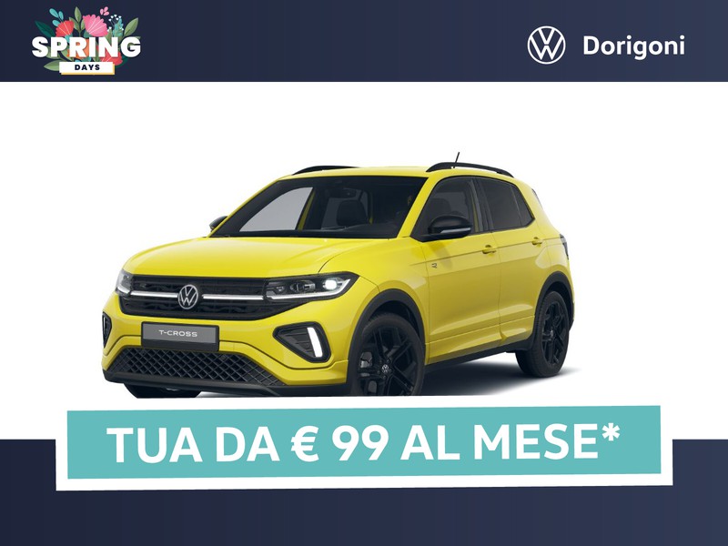 Volkswagen T-Cross 1.0 tsi r-line plus 115cv