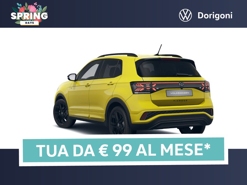 Volkswagen T-Cross 1.0 tsi r-line plus 115cv