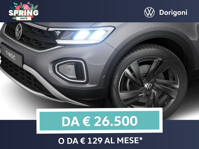 Volkswagen T-Roc 2.0 tdi style 4motion 150cv dsg