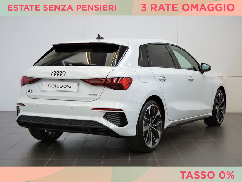 Audi A3 sportback 40 2.0 tfsi s line edition quattro s-tronic