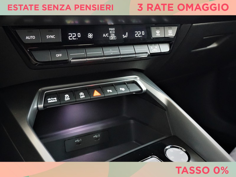 Audi A3 sportback 40 2.0 tfsi s line edition quattro s-tronic