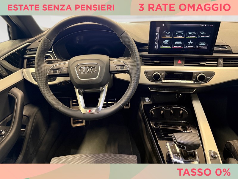 Audi A4 avant 40 2.0 tdi mhev s line edition quattro 204cv s-tronic