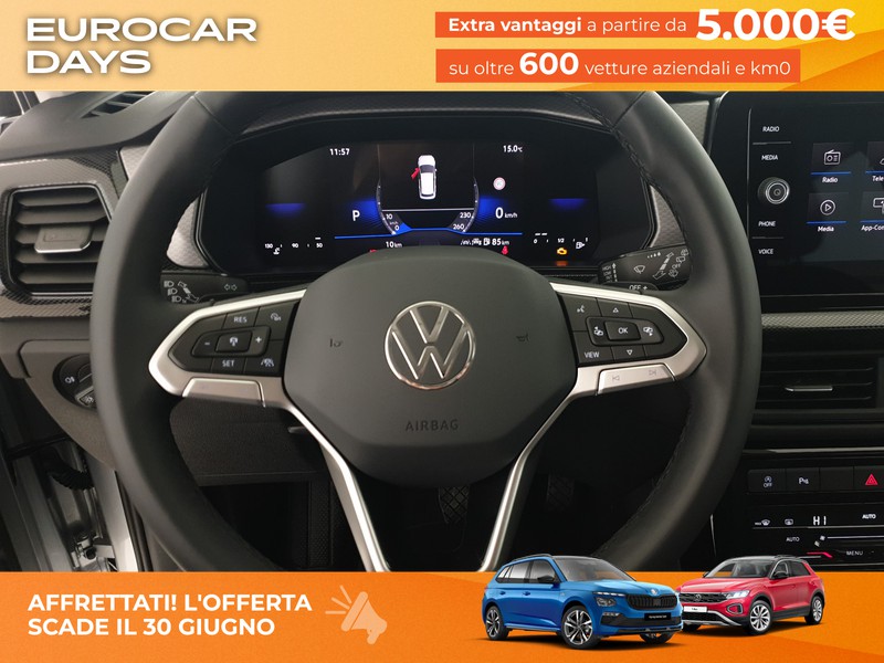 Volkswagen T-Cross 1.0 tsi edition plus 95cv