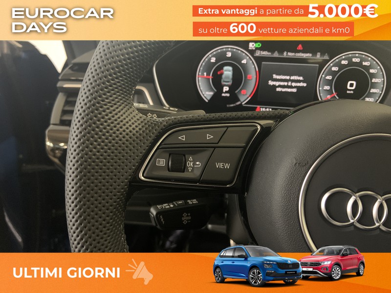 Audi A5 sportback 40 2.0 tdi mhev s line edition 204cv s-tronic