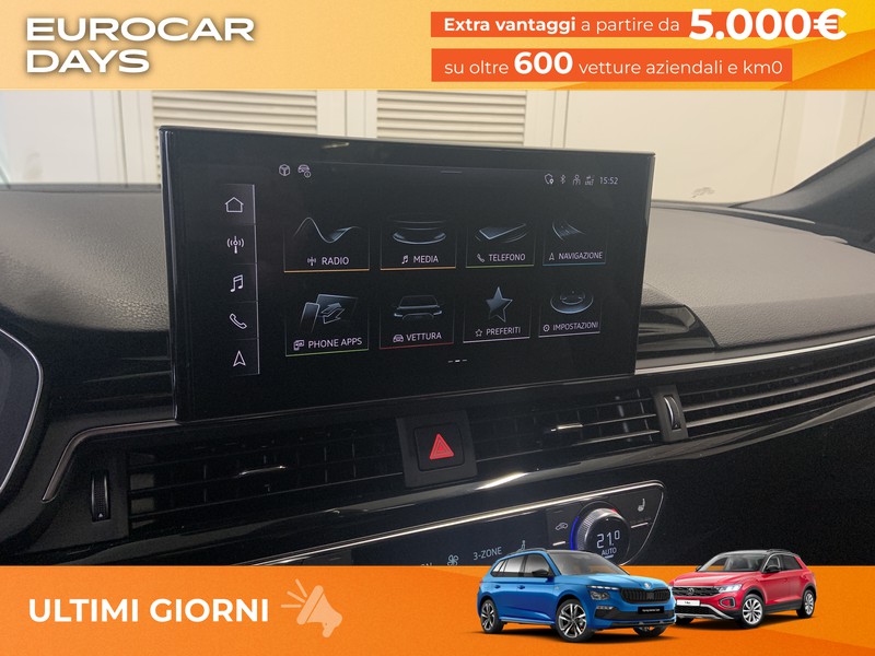 Audi A5 sportback 40 2.0 tdi mhev s line edition 204cv s-tronic