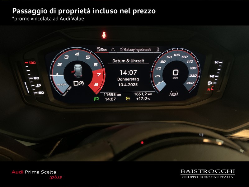 Audi A1 sportback 25 1.0 tfsi admired advanced s-tronic my20