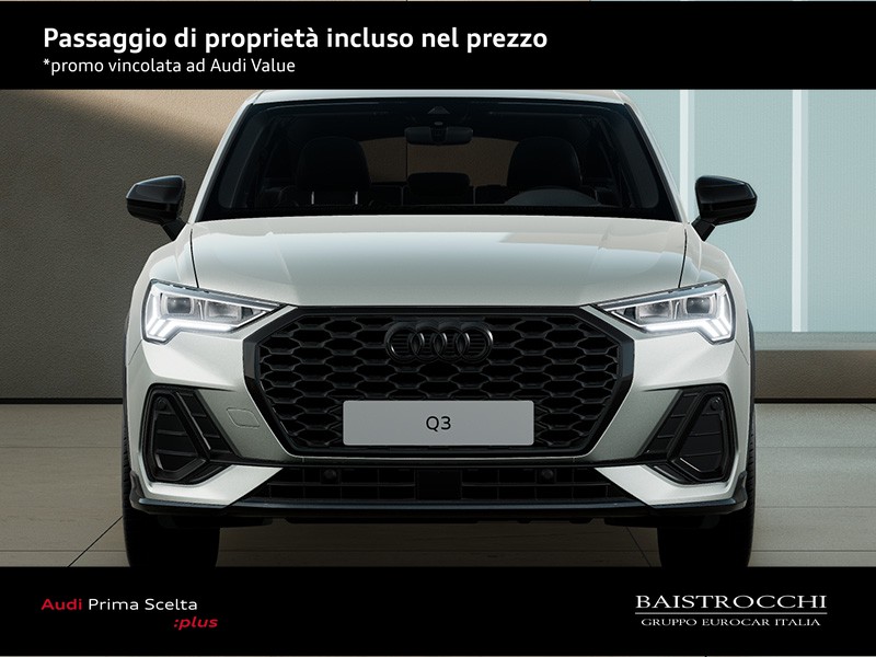Audi Q3 Sportback Identity Black 35 TDI S tronic