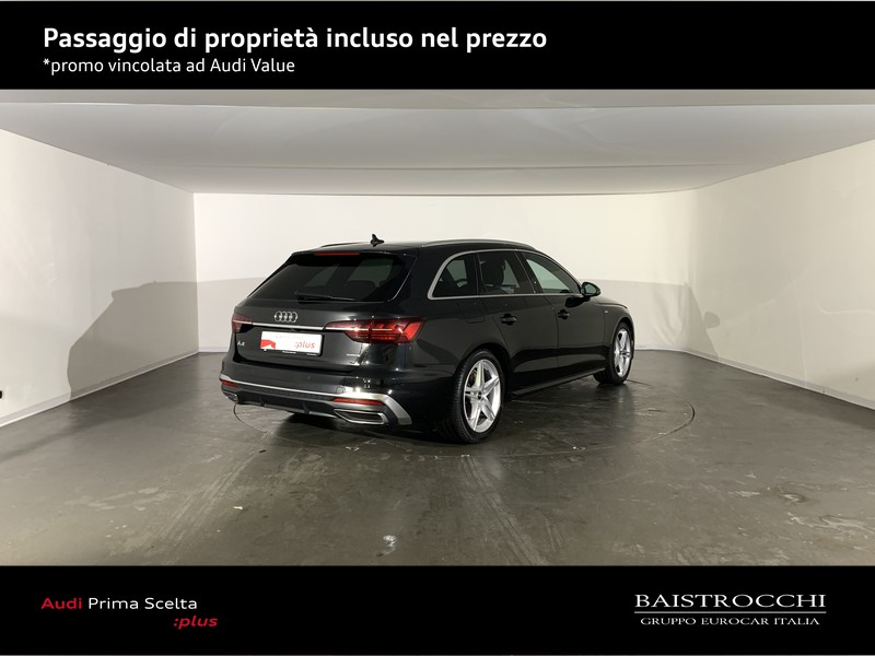 Audi A4 avant 40 2.0 tdi mhev s line edition quattro 204cv s-tronic