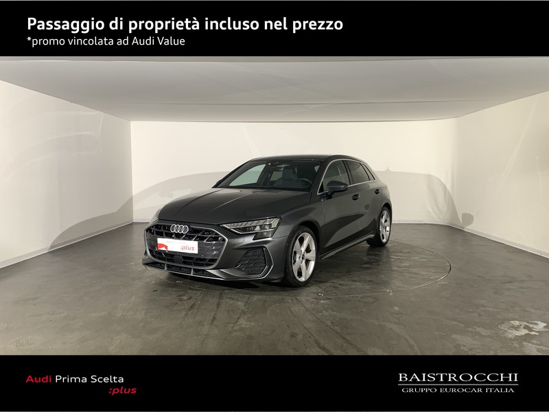 Audi A3 sportback 2.0 tdi s line edition 150cv s-tronic