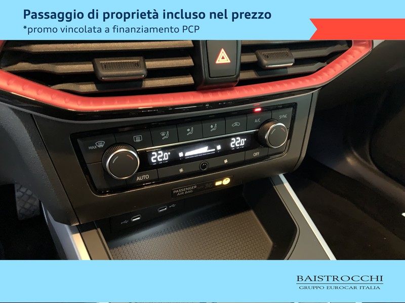 Seat Arona 1.0 tgi fr 90cv