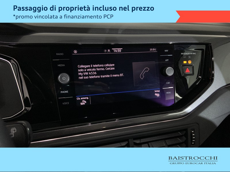 Volkswagen Polo 5p 1.0 tgi comfortline 90cv my19