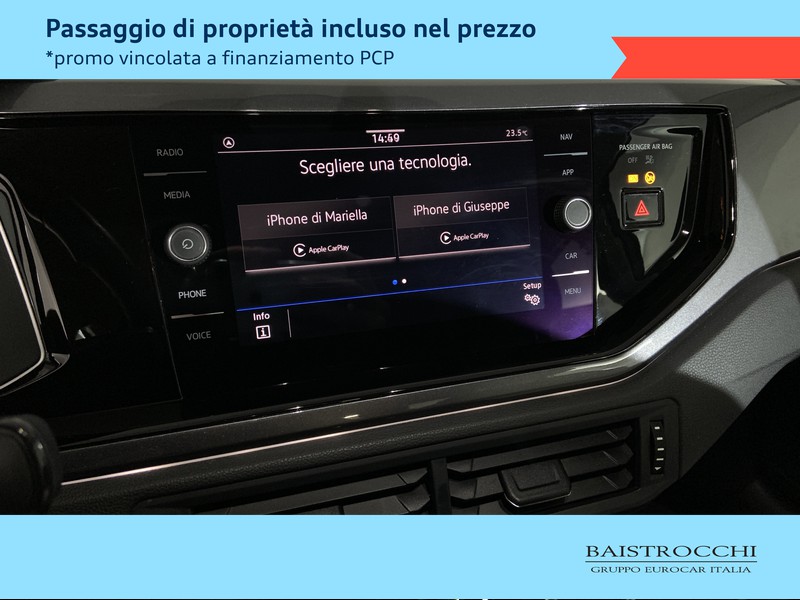 Volkswagen Polo 5p 1.0 tgi comfortline 90cv my19