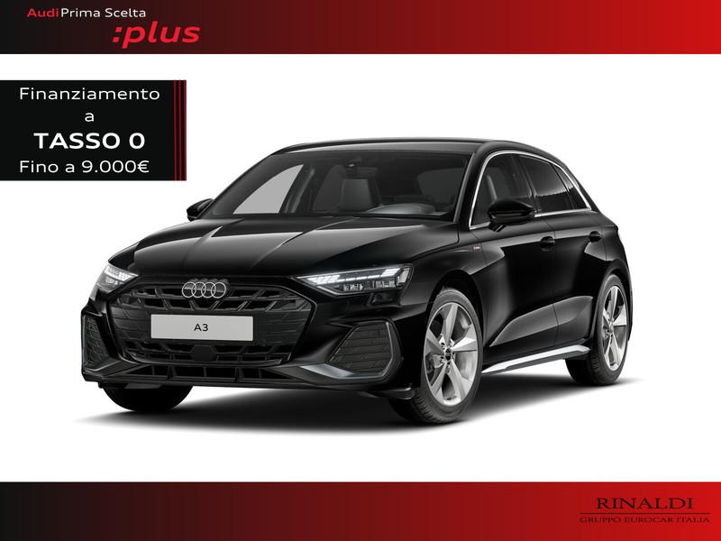 Audi A3 sportback 2.0 tdi s line edition 150cv s-tronic