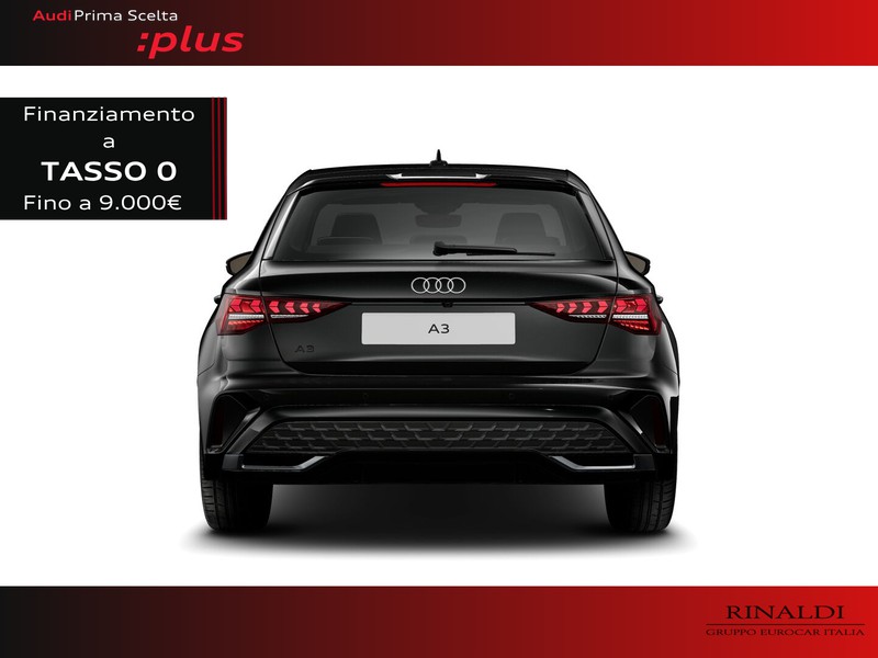 Audi A3 sportback 2.0 tdi s line edition 150cv s-tronic