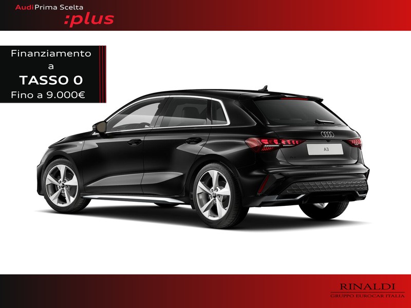Audi A3 sportback 2.0 tdi s line edition 150cv s-tronic