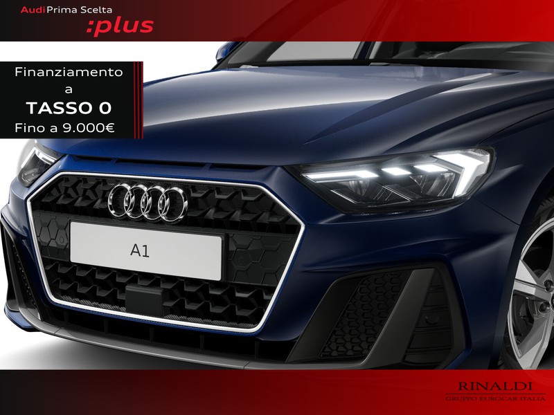 Audi A1 sportback 35 1.5 tfsi identity black s-tronic
