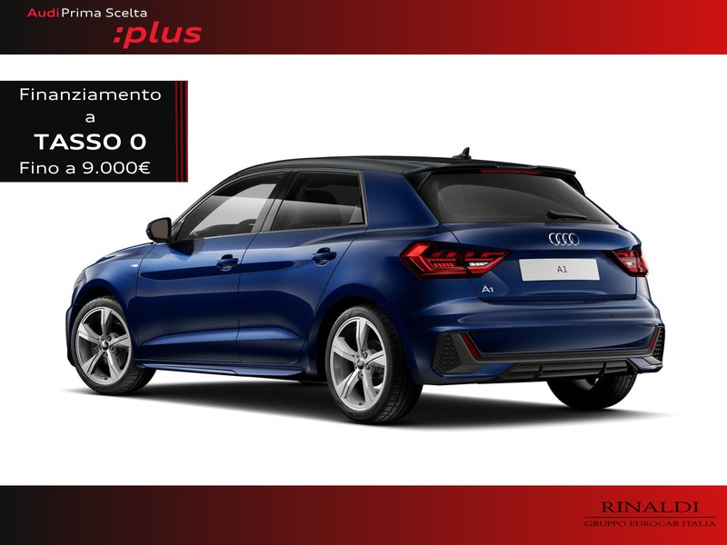 Audi A1 sportback 35 1.5 tfsi identity black s-tronic