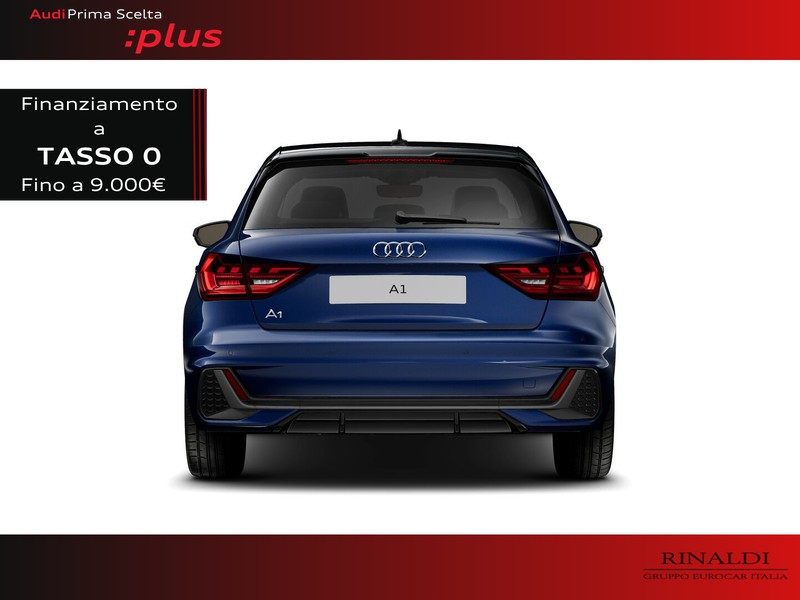 Audi A1 sportback 35 1.5 tfsi identity black s-tronic