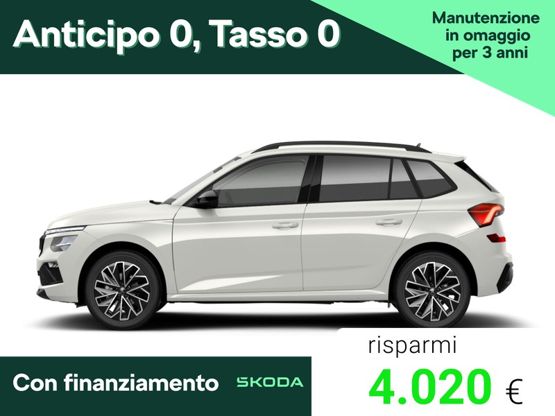 Skoda Kamiq 1.0 tsi black dots 115cv dsg