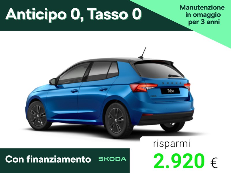 Skoda Fabia 1.0 mpi evo 130 edition 80cv