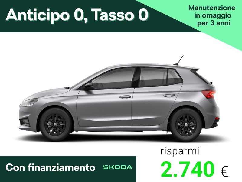 Skoda Fabia 1.0 mpi evo young edition 80cv