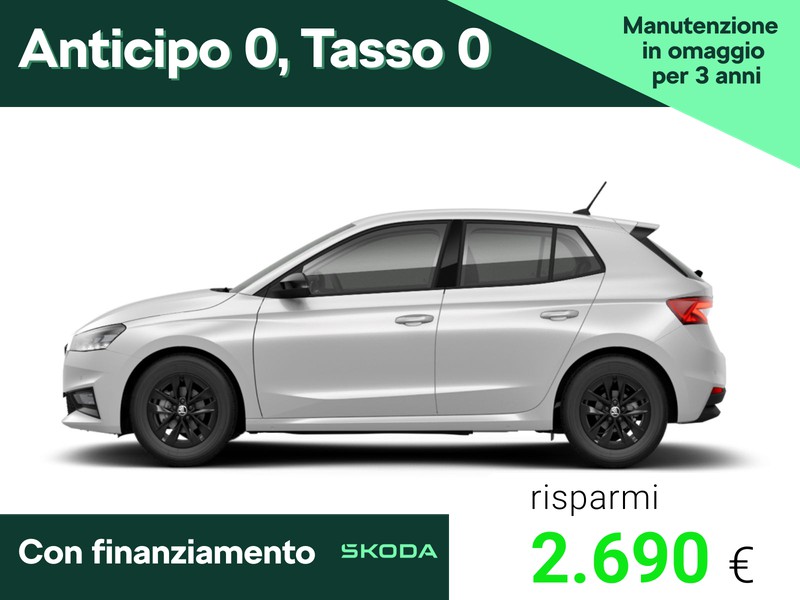 Skoda Fabia 1.0 tsi evo young edition 95cv