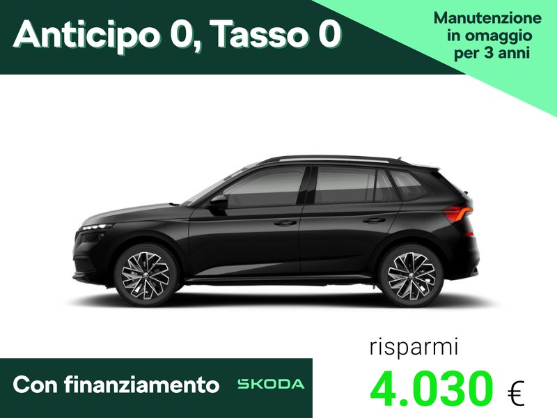 Skoda Kamiq 1.0 tsi black dots 115cv