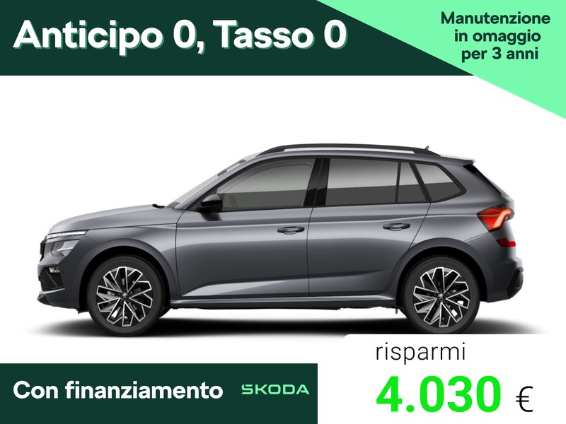 Skoda Kamiq 1.0 tsi black dots 115cv
