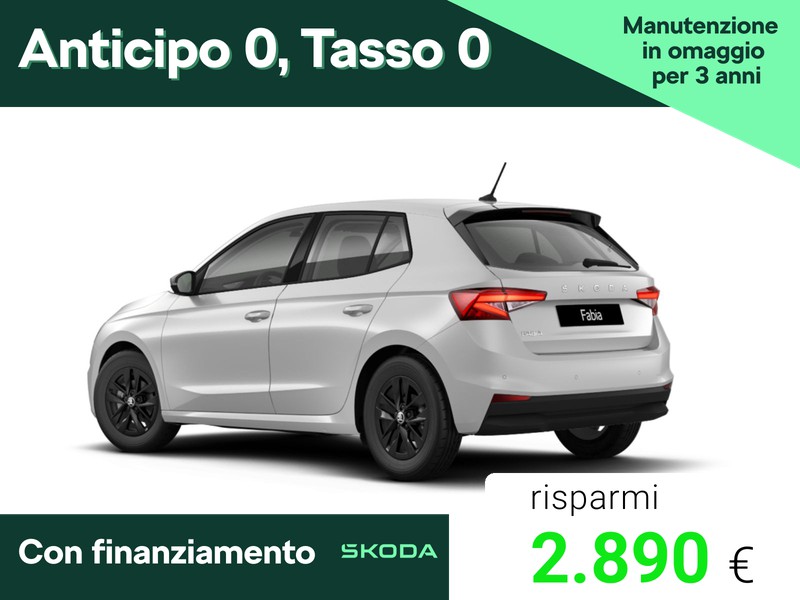Skoda Fabia 1.0 tsi evo young edition 95cv