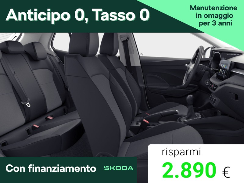 Skoda Fabia 1.0 tsi evo young edition 95cv