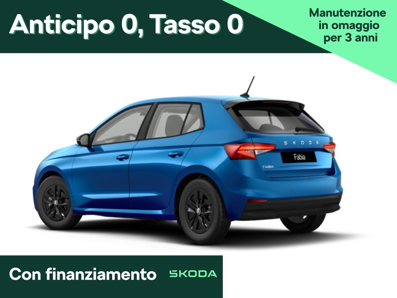Skoda Fabia 1.0 tsi evo young edition 95cv