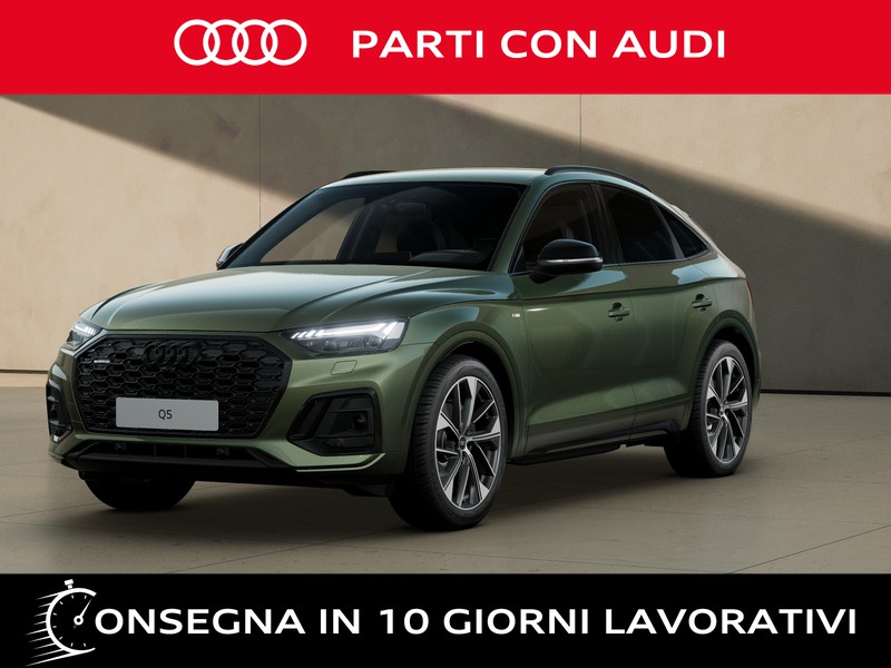 Audi Q5 sportback 40 2.0 tdi mhev 12v identity black quattro s-tronic