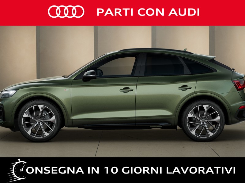 Audi Q5 sportback 40 2.0 tdi mhev 12v identity black quattro s-tronic