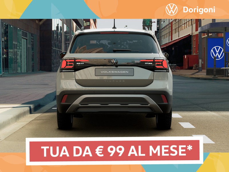 Volkswagen T-Cross 1.0 tsi edition plus 95cv
