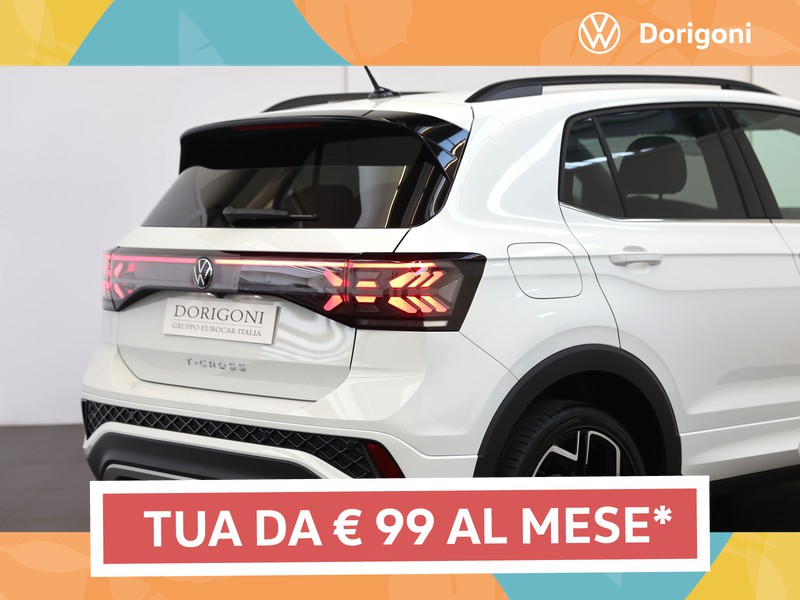 Volkswagen T-Cross 1.0 tsi r-line plus 115cv dsg