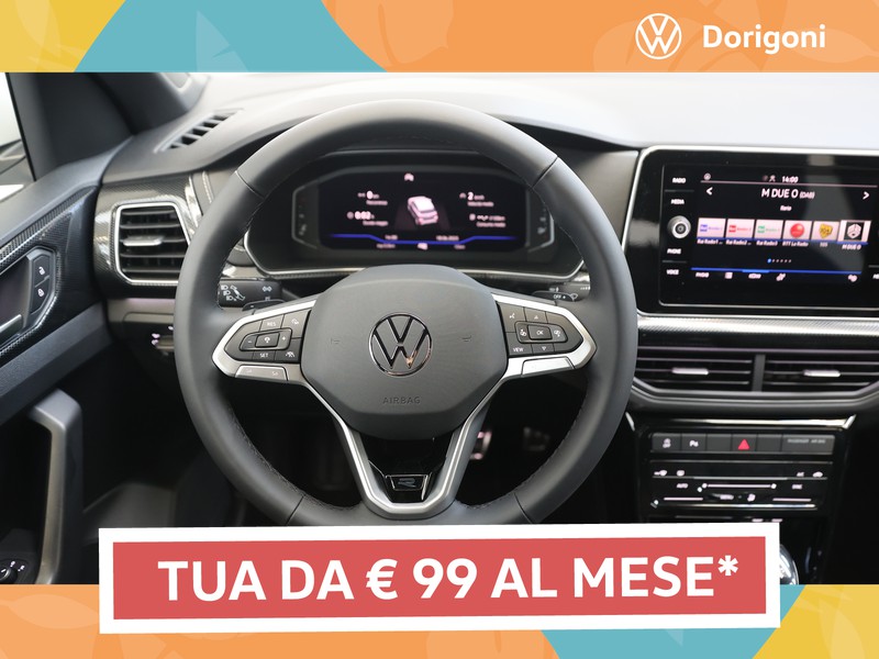 Volkswagen T-Cross 1.0 tsi r-line plus 115cv dsg