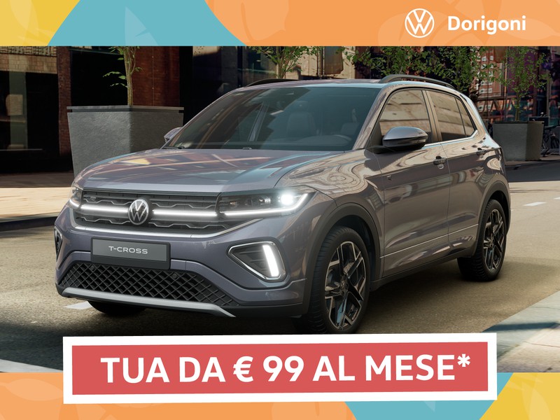 Volkswagen T-Cross 1.0 tsi r-line plus 115cv dsg