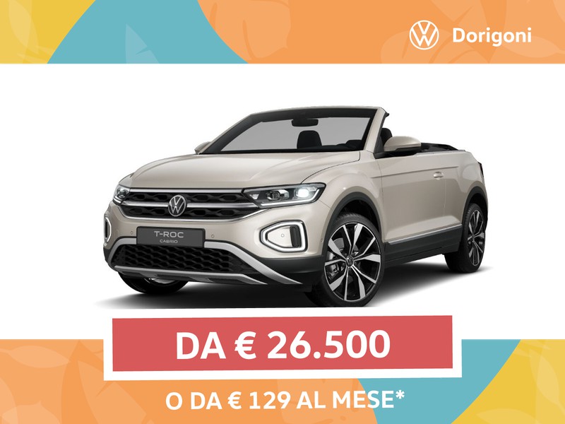 Volkswagen T-Roc cabriolet 1.5 tsi style dsg