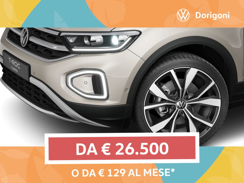Volkswagen T-Roc cabriolet 1.5 tsi style dsg