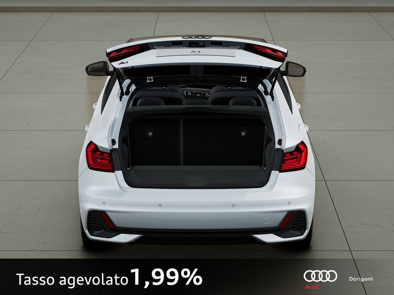 Audi A1 sportback 30 1.0 tfsi identity black 116cv s-tronic