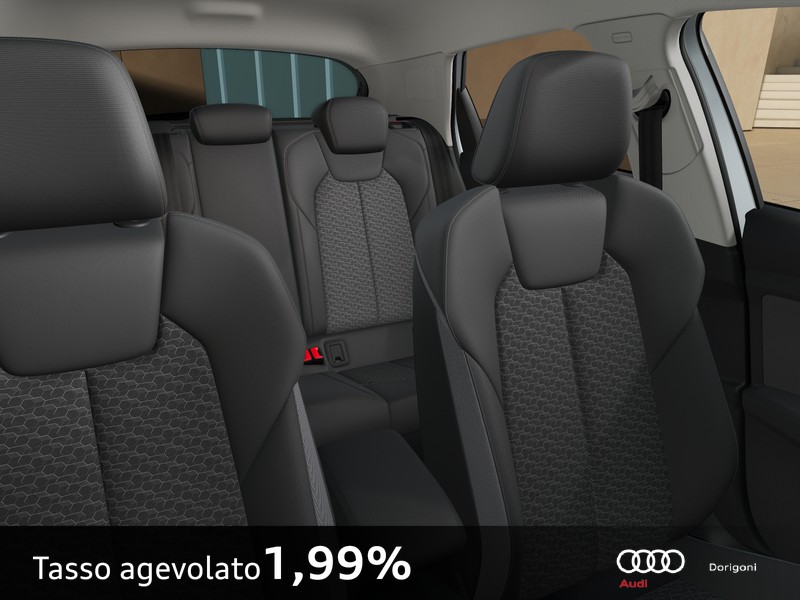 Audi A1 sportback 30 1.0 tfsi identity black 116cv s-tronic